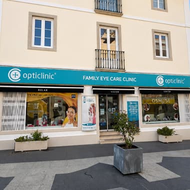 Entrada da OPTICLINIC Sintra