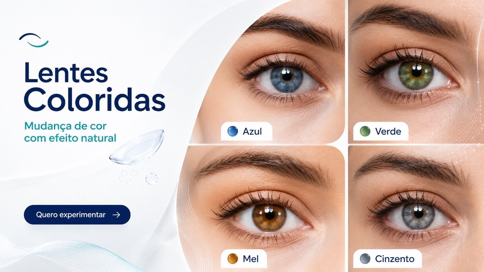 Lentes de contacto coloridas