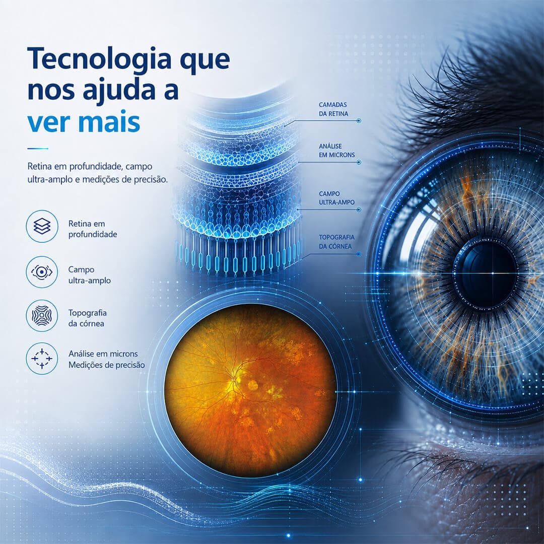 Tecnologia que nos ajuda a ver mais